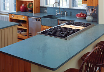 slate countertop