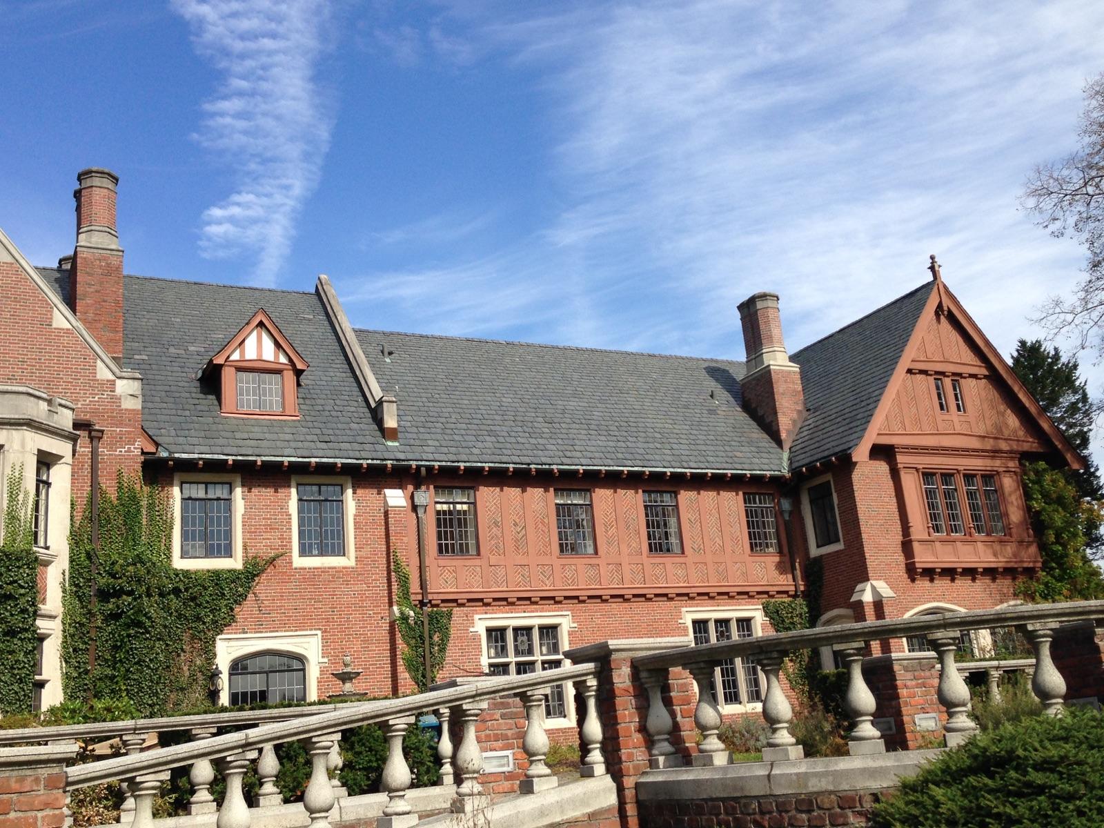 Natural slate roofing project by Sound Renovation LLC