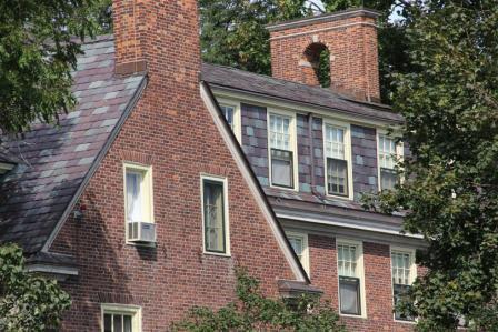 Additional view of the Eagle Rivet boarding school slate roof
